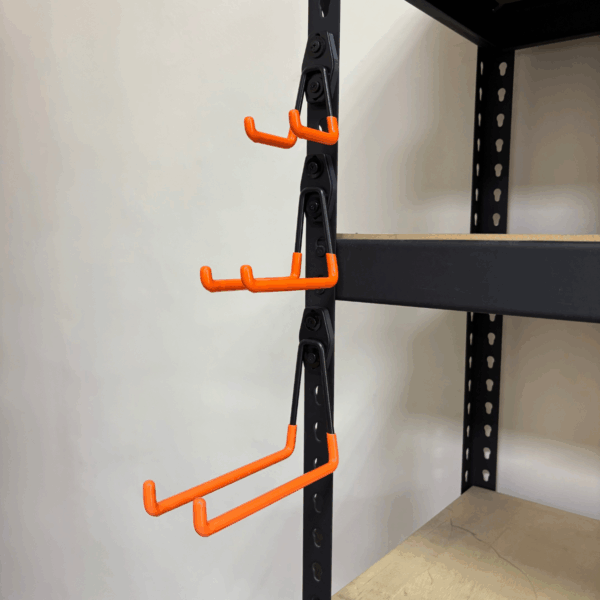 立柱用包膠雙掛勾